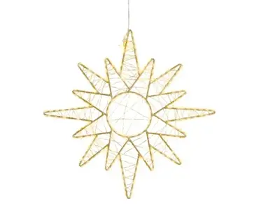 Lumineo led frame | 359 LED | 39 centimeter | goud/warm wit - afbeelding 2