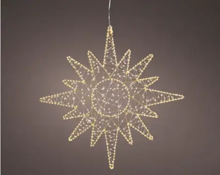 Lumineo led frame | 750 LED | 69 centimeter | goud/warm wit - afbeelding 3