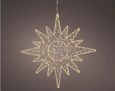 Lumineo led frame | 750 LED | 69 centimeter | goud/warm wit - afbeelding 3