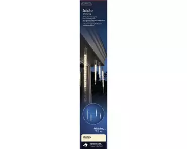 Lumineo led icicle lights 2.8M - 96L warm wit - afbeelding 1