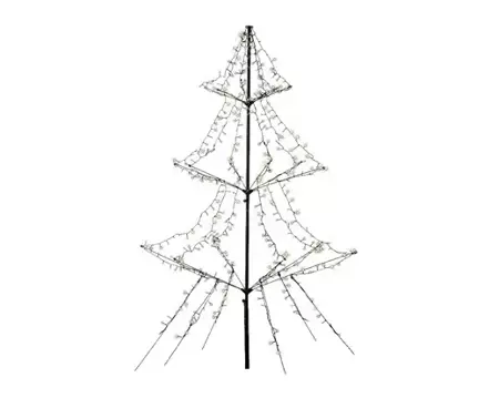 Lumineo led light-up boom | 420 LED | 2 meter | warm wit - afbeelding 2