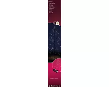 Lumineo led light-up boom | 600 LED | 300 centimeter | warm wit - afbeelding 1