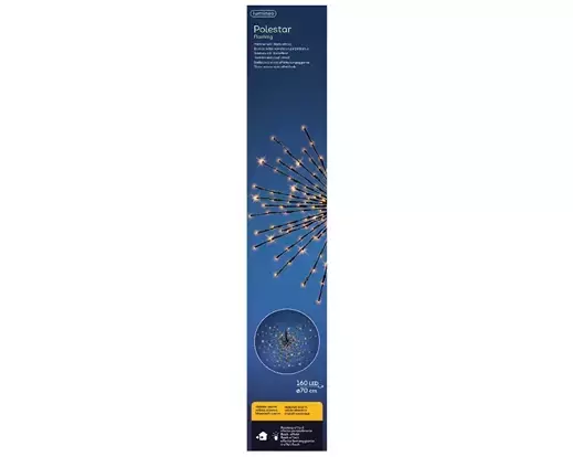 Lumineo led Poolster Flash 70cm 160 Lichtjes