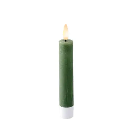 Lumineo leddinerkaars d2h14cm 2st groen - afbeelding 1