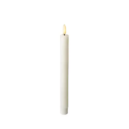 Lumineo leddinerkaars d2h24cm 2st wit - afbeelding 1