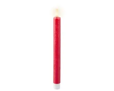 Lumineo leddinerkrs d2h24cm 2st kerst rood - afbeelding 2