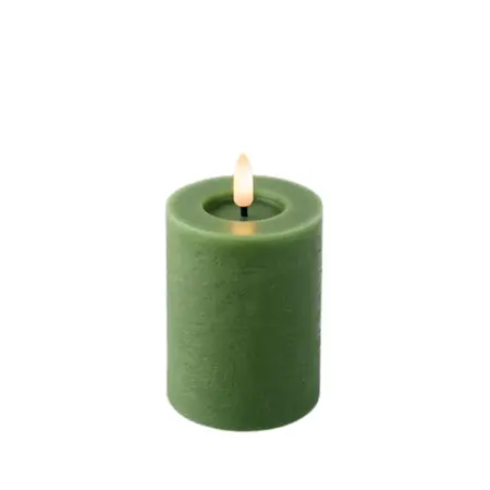 Lumineo ledkaars d7h11cm groen - afbeelding 1