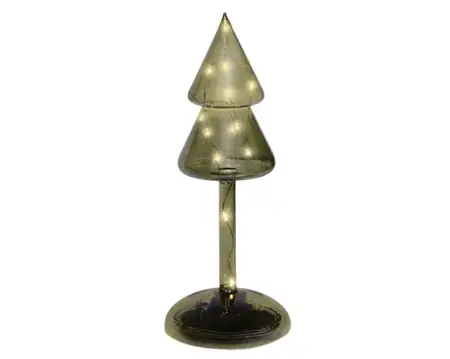Lumineo micro led boom 19cm-10l groen/warm wit - afbeelding 1