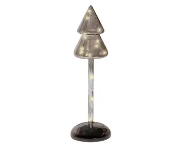 Lumineo micro led boom 29cm-15l grijs/warm wit - afbeelding 2