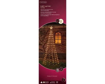 Lumineo microled boom | 100x240cm | zwart/warm wit - afbeelding 1