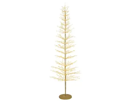 Lumineo Microled boom 110x270cm goud/warm wit/klassiek warm - afbeelding 3