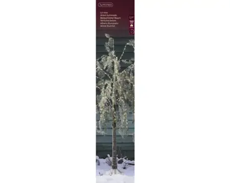 Lumineo microled boom | 360 LED | 1.5 meter | groen/warm wit - afbeelding 1