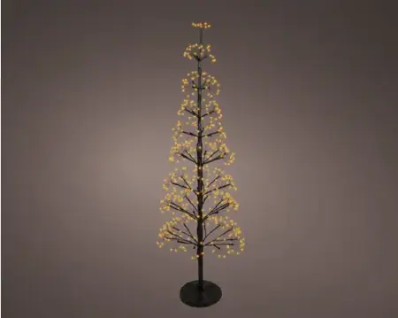 Lumineo microled boom | 448 LED | 1.2 meter | zwart/klassiek warm - afbeelding 2