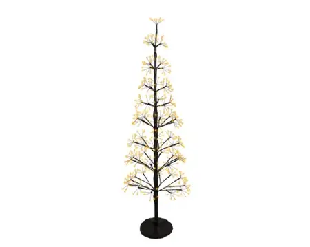 Lumineo microled boom | 448 LED | 1.2 meter | zwart/klassiek warm - afbeelding 3