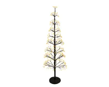 Lumineo microled boom | 448 LED | 1.2 meter | zwart/klassiek warm - afbeelding 3