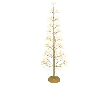 Lumineo Microled boom 45x120cm-448led goud/warm wit/klassiek warm - afbeelding 3