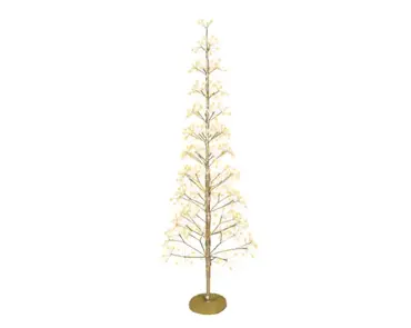 Lumineo Microled boom 55x150cm-624led goud/warm wit/klassiek warm - afbeelding 3