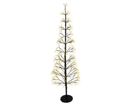 Lumineo microled boom | 624 LED | 1.5 meter | zwart/klassiek warm - afbeelding 2