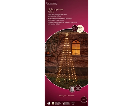 Lumineo microled boom | 80x180cm | zwart/warm wit - afbeelding 1