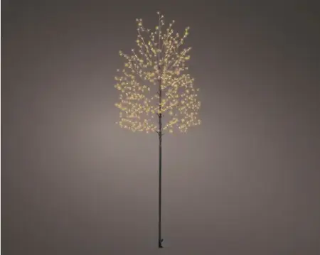 Lumineo microled boom kort | 720 LED | 1.8 meter | zwart/klassiek warm - afbeelding 2