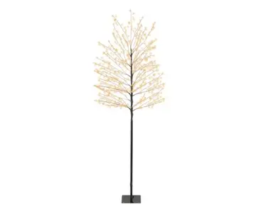 Lumineo microled boom kort | 720 LED | 1.8 meter | zwart/klassiek warm - afbeelding 3