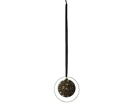 Lumineo microled schijf 26cm zwart/warm wit - afbeelding 3