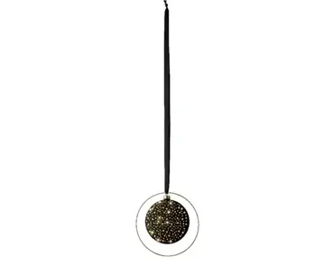 Lumineo microled schijf 26cm zwart/warm wit - afbeelding 3