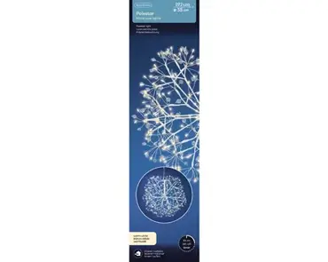 Lumineo microled ster 35cm-192l wit/warm wit - afbeelding 3