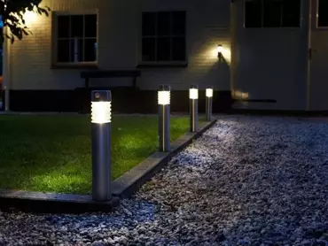 Luxform Intelligent Solar 1x Lorient Post light - afbeelding 3