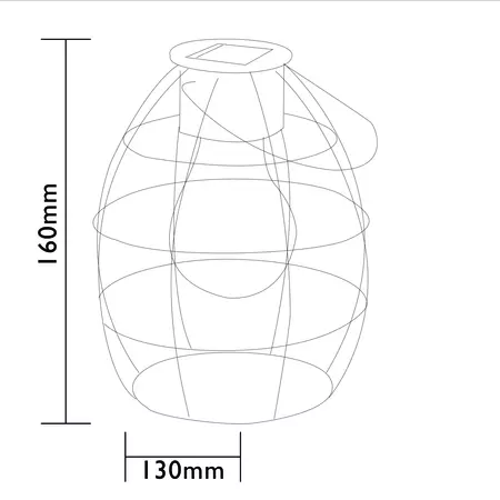 Luxform Solar draadlamp duisburg - afbeelding 5