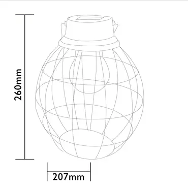 Luxform Solar draadlamp sheffield - afbeelding 5