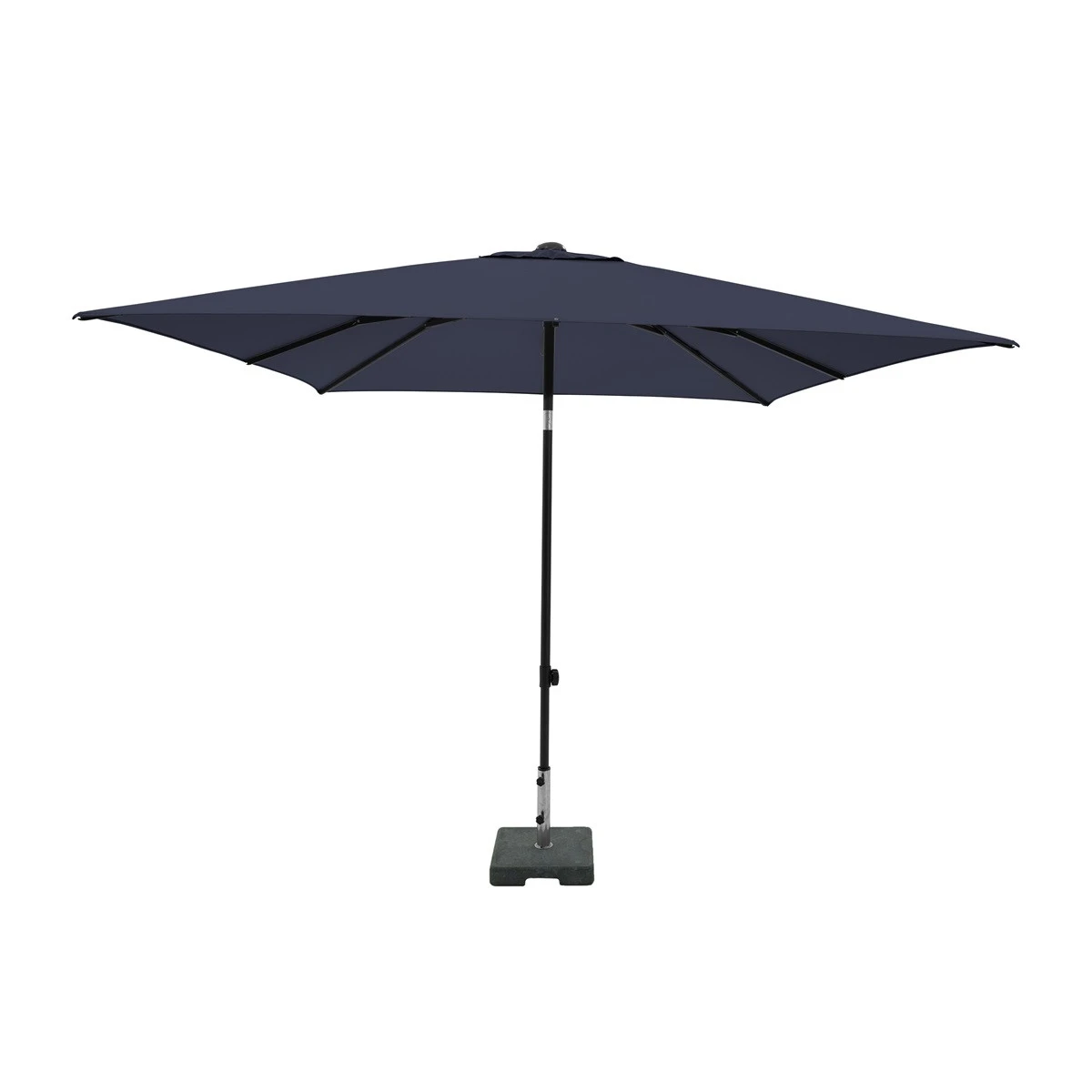 Madison Parasol Corsica Push-up Rechthoek 200x250cm - Saffier Blauw