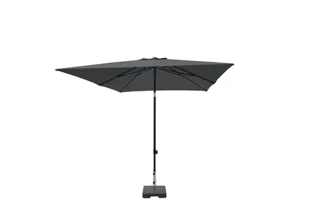 Madison Parasol Moraira Push-up Vierkant 230x230cm Grijs - afbeelding 1