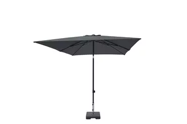 Madison Parasol Moraira Push-up Vierkant 230x230cm Grijs - afbeelding 1