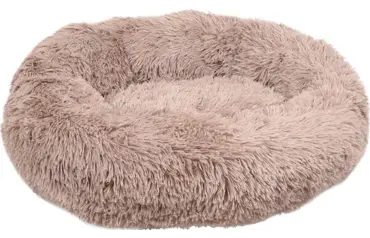 Mand krems rond 50cm lichtbruin - afbeelding 1