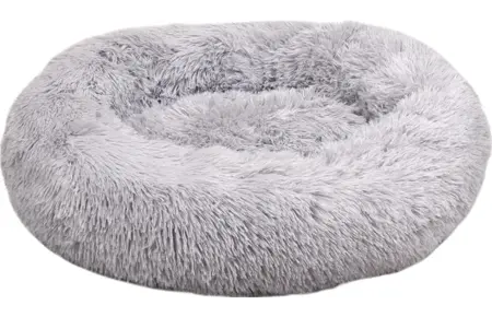 Mand krems rond 50cm lichtgrijs - afbeelding 1
