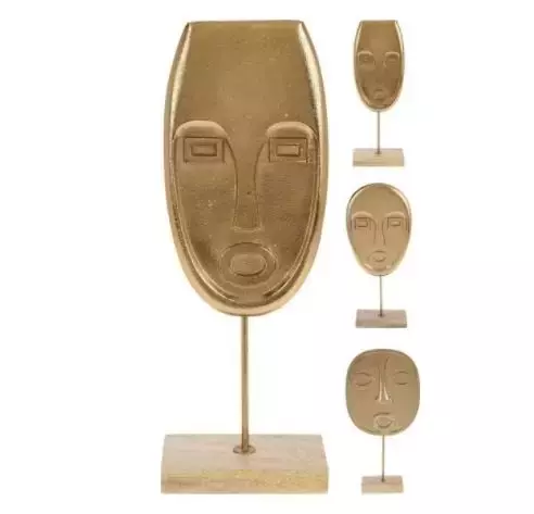 Masker op standaard H34cm 3ass