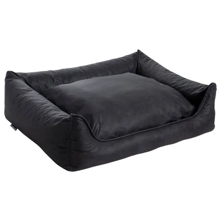 MaxxNobel Sofa ortho lederlook 100x80cm zwart - afbeelding 1
