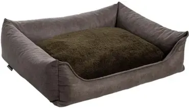 MaxxNobel Sofa ortho lederlook 120x85cm olijf - afbeelding 2