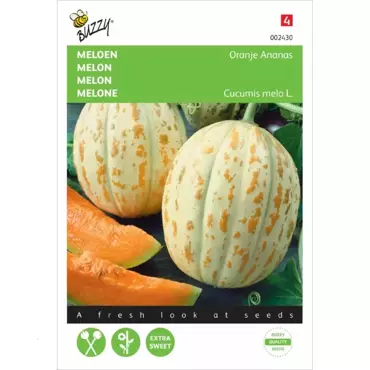 Meloen Oranje Ananas - afbeelding 2