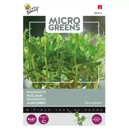Microgreens, Peashoots - afbeelding 1