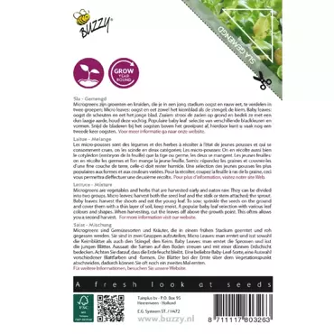 Microgreens, Sla gemengd - afbeelding 2