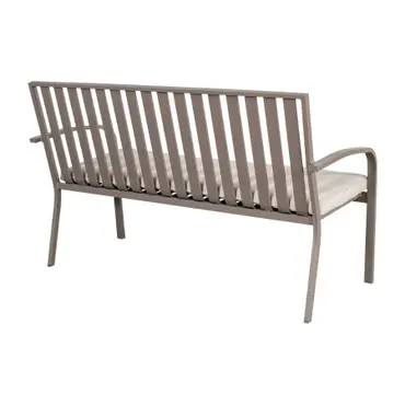 Milan 3 zitsbank Taupe - afbeelding 2