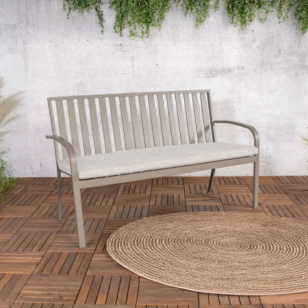 Milan 3 zitsbank Taupe - afbeelding 3