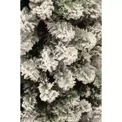 Millington kerstboom groen frosted - h155 x d86cm