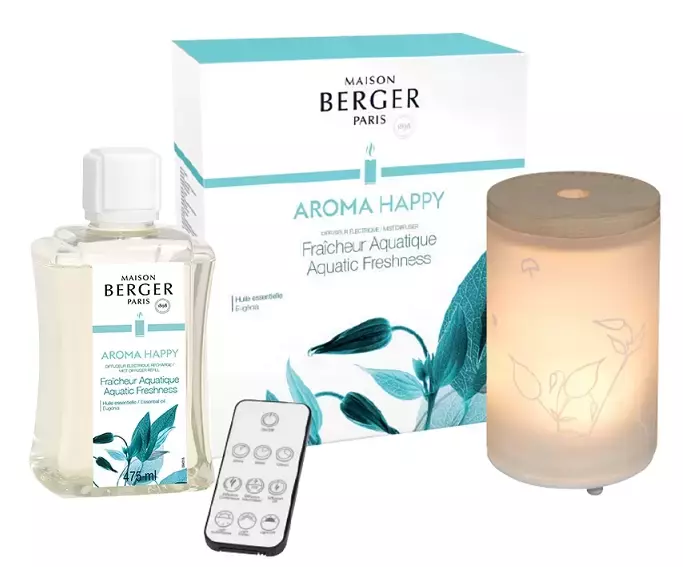 Mist Diffuser Aroma Happy - Fraîcheur Aquatique / Aquatic Freshness