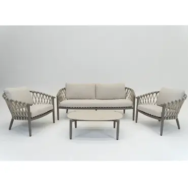 Monza Loungeset 4 delig - afbeelding 1