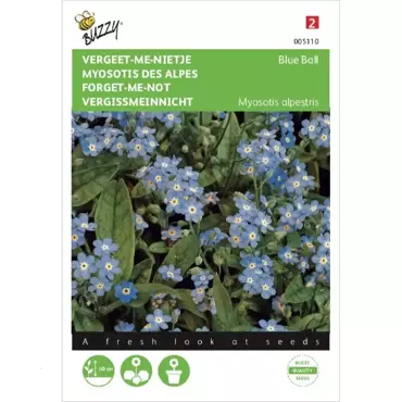 Myosotis, 'vergeet-me-nietje' blauw - afbeelding 1