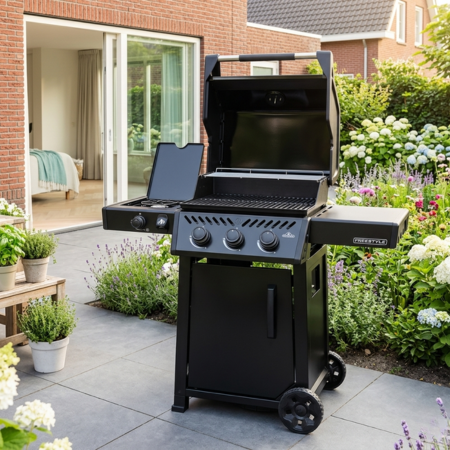 Napoleon Freestyle 365 3 hoofdbranders + zijbrander zwart - afbeelding 2