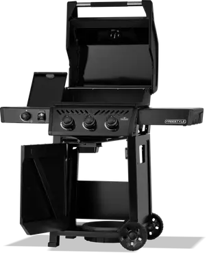 Napoleon Freestyle 365 3 hoofdbranders + zijbrander zwart - afbeelding 3